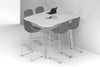 Switch Half Collaborative Counter High Table - Large Rounded Corners [1500L x 1200W with Large Rounded Corners] - Thumbnail 4 