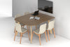 Switch Half Meeting Room Table - Large Rounded Corners [1500L x 1200W with Large Rounded Corners] - Thumbnail 3 