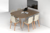 Switch Half Meeting Room Table - Large Rounded Corners [1500L x 1200W with Large Rounded Corners] - Thumbnail 6 