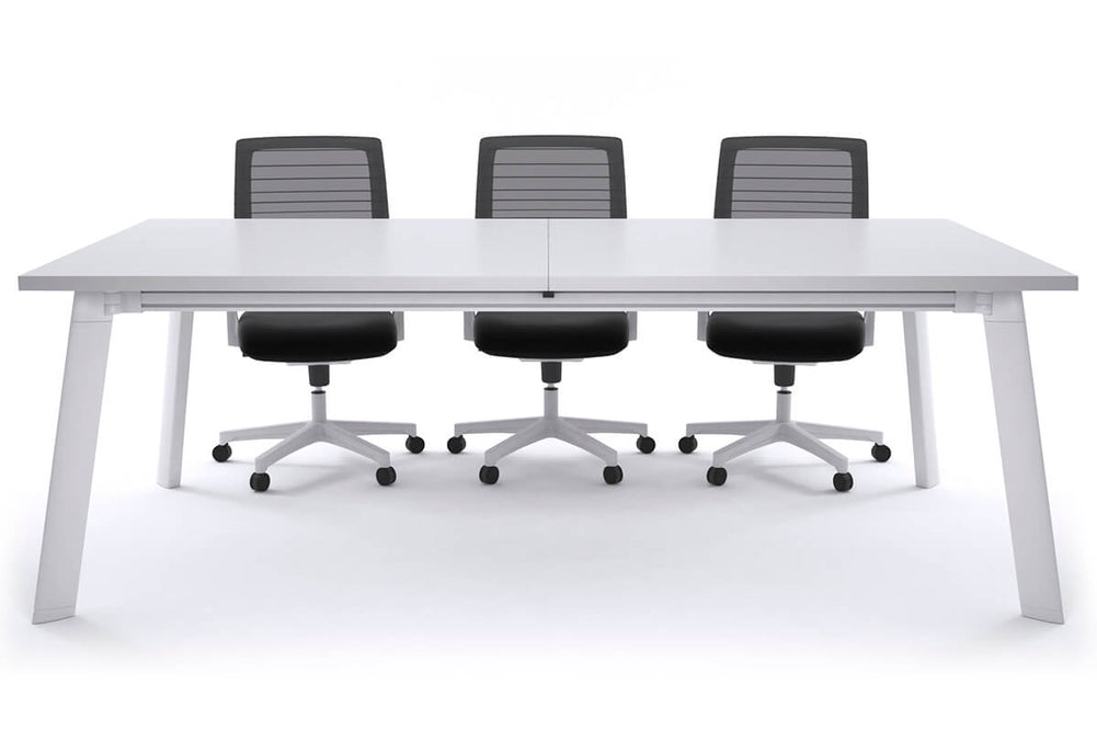 Switch Meeting Room Table [2400L x 1200W]-White white 
