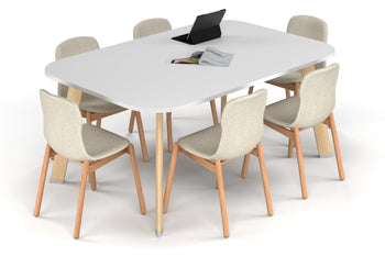  - Switch Meeting Room Table - Large Rounded Corners [1800L x 1200W with Large Rounded Corners] - 1