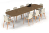 Switch Meeting Room Table - Large Rounded Corners [3000L x 1000W with Large Rounded Corners] - Thumbnail 6 