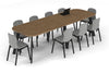 Switch Meeting Room Table - Large Rounded Corners [3000L x 1000W with Large Rounded Corners] - Thumbnail 9 