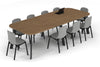 Switch Meeting Room Table - Large Rounded Corners [3000L x 1200W with Large Rounded Corners] - Thumbnail 9 