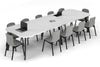 Switch Meeting Room Table - Large Rounded Corners [3600L x 1200W with Large Rounded Corners] - Thumbnail 8 