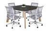 Switch Meeting Room Table - Rounded Corners [1100L x 1100W with Rounded Corners] - Thumbnail 1 