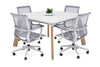 Switch Meeting Room Table - Rounded Corners [1100L x 1100W with Rounded Corners] - Thumbnail 1 