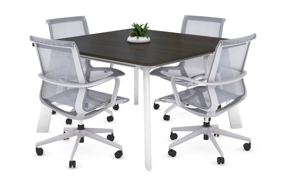 Environmental image of Switch Meeting Room Table - Rounded Corners [1100L x 1100W with Rounded Corners]