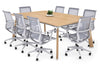 Switch Meeting Room Table - Rounded Corners [1800L x 1100W with Rounded Corners] - Thumbnail 3 