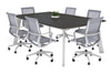 Switch Meeting Room Table - Rounded Corners [1800L x 1100W with Rounded Corners] - Thumbnail 9 