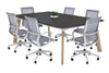 Switch Meeting Room Table - Rounded Corners [1800L x 1100W with Rounded Corners] - Thumbnail 5 