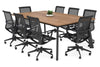 Switch Meeting Room Table - Rounded Corners [1800L x 1100W with Rounded Corners] - Thumbnail 12 