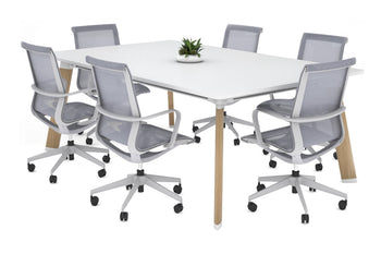  - Switch Meeting Room Table - Rounded Corners [1800L x 1100W with Rounded Corners] - 1