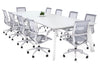 Switch Meeting Room Table - Rounded Corners [3200L x 1100W with Rounded Corners] - Thumbnail 2 