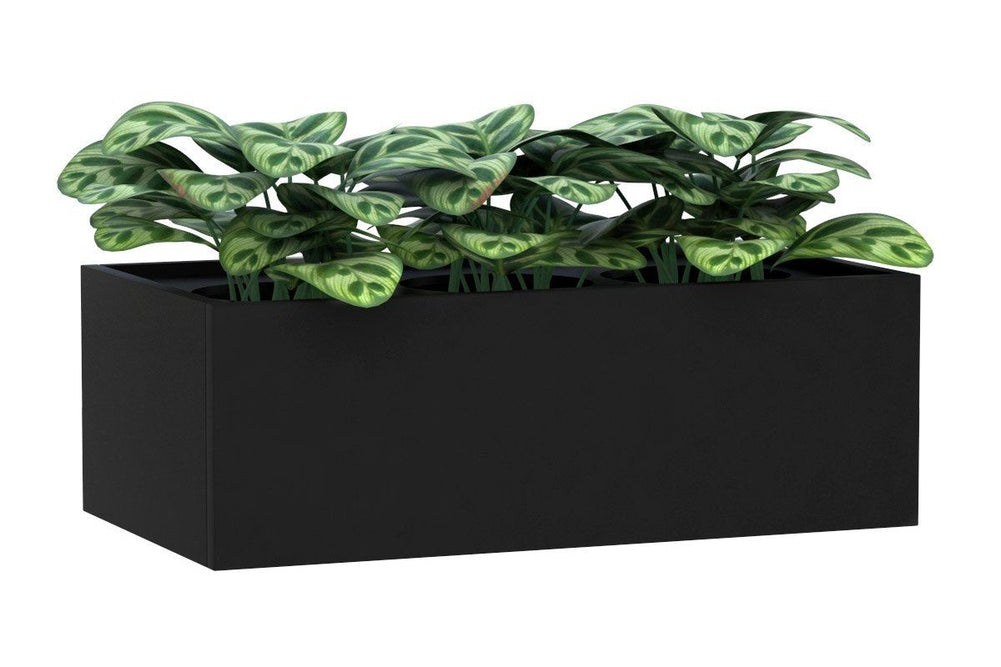 Tambour Sliding Door Storage Cabinet Metal [1025H x 900W]-black lower planter box