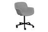 Tommy Tub Fabric Chair   - Swivel Base - Thumbnail 1 