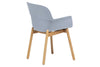 Tommy Tub Plastic Chair - Wooden Leg - Thumbnail 30 