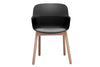 Tommy Tub Plastic Chair - Wooden Leg - Thumbnail 8 