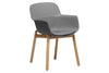 Tommy Tub Plastic Chair - Wooden Leg - Thumbnail 32 