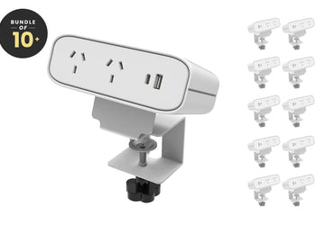 Trione Above - Desk Power and Data Module - 2 AC USB Outlets - Bulk Jasonl 