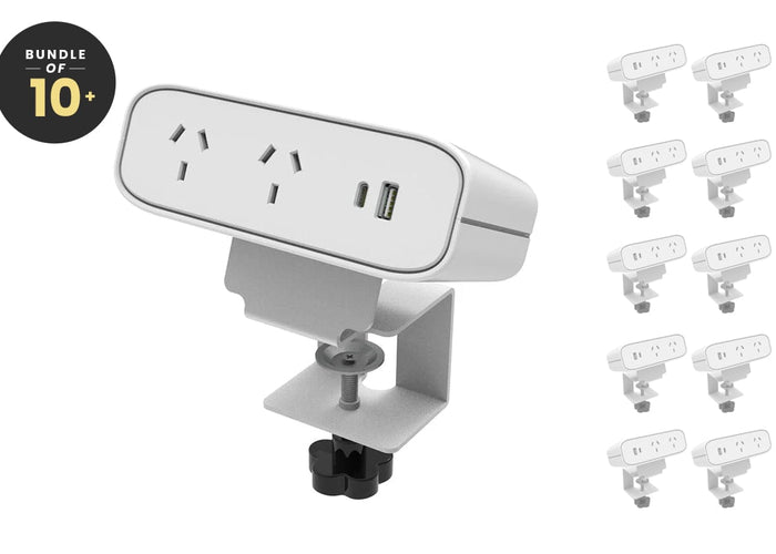 Trione Above - Desk Power and Data Module - 2 AC USB Outlets - Bulk Jasonl 