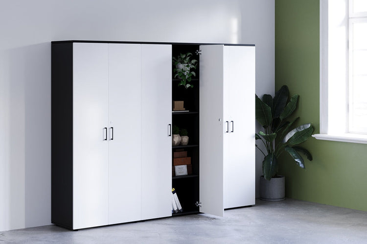 Uniform Large Storage Cupboard with Large Doors [2400W x 1870H x 450D] Jasonl 