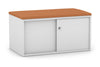 Uniform Low Sliding 2 Door Credenza - Top Cushion - Thumbnail 7 