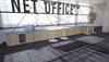 Uniform Low Sliding 2 Door Credenza - Top Cushion - Thumbnail 10 