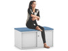 Uniform Low Sliding 2 Door Credenza - Top Cushion - Thumbnail 3 