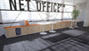 Uniform Low Sliding 2 Door Credenza - Top Cushion - Thumbnail 15 