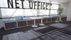 Uniform Low Sliding 2 Door Credenza - Top Cushion - Thumbnail 17 