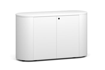  - Uniform Lux Curved Storage 2 Door Cupboard - 1