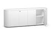 Uniform Lux Curved Storage 4 Door Cupboard - Thumbnail 3 