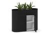 Uniform Lux Curved Storage with Planter Box 2 Door Cupboard - Thumbnail 11 