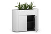 Uniform Lux Curved Storage with Planter Box 2 Door Cupboard - Thumbnail 13 