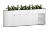 Uniform Lux Curved Storage with Planter Box 6 Door Cupboard - Thumbnail 3 