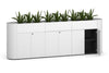 Uniform Lux Curved Storage with Planter Box 6 Door Cupboard - Thumbnail 11 