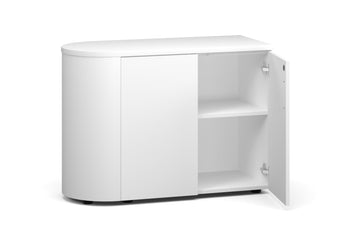  - Uniform Lux Half Curved Storage 2 Door Cupboard - 1