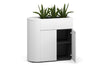 Uniform Lux Half Curved Storage with Planter Box 2 Door Cupboard - Thumbnail 11 