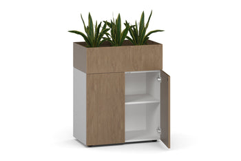  - Uniform Lux Storage with Planter Box 2 Door Cupboard - 1
