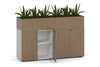 Uniform Lux Storage with Planter Box 4 Door Cupboard - Thumbnail 1 