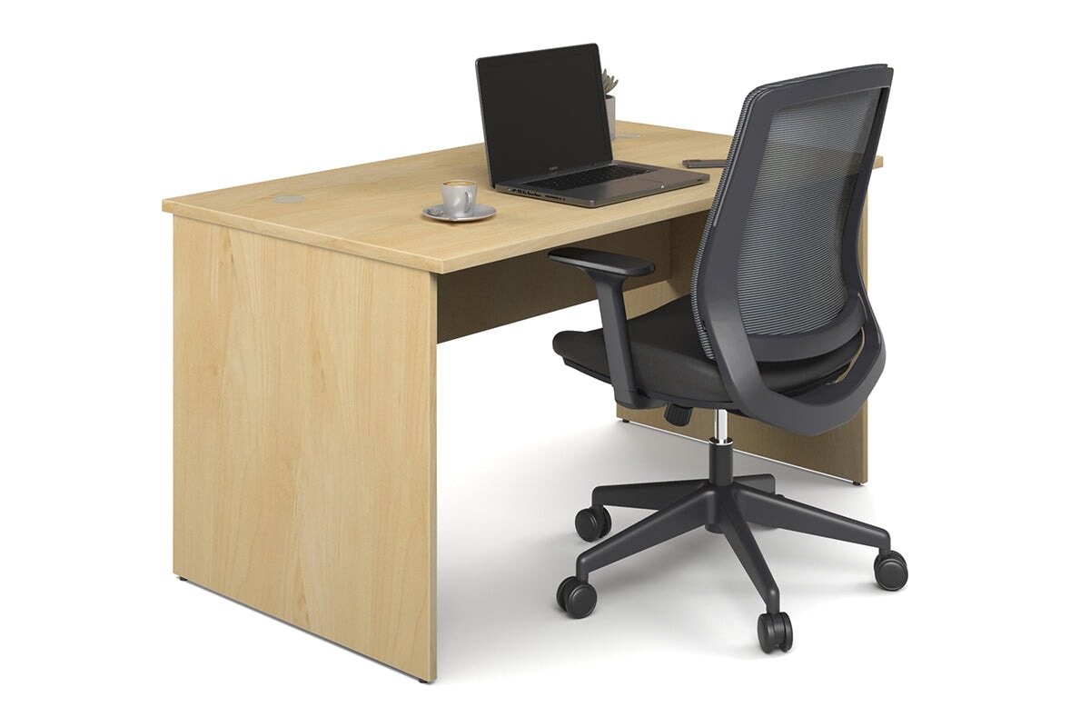 Uniform Panel Desk [1400W x 750H x 700D] Jasonl maple none 