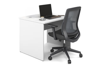 Uniform Panel Desk [900W x 750H x 600D] Jasonl white 