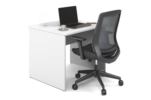 Uniform Panel Desk [900W x 750H x 600D] Jasonl white 