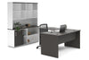 Uniform Panel L-Shaped Executive Setting - White Carcass [1600L x 1600W] - Thumbnail 35 