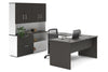 Uniform Panel L-Shaped Executive Setting - White Carcass [1600L x 1600W] - Thumbnail 33 