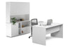 Uniform Panel L-Shaped Executive Setting - White Carcass [1600L x 1600W] - Thumbnail 9 