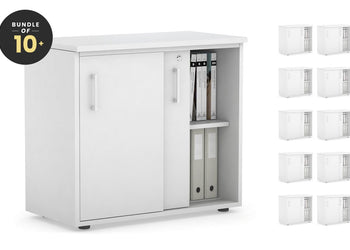 Uniform Sliding Door Credenza - Bulk [800W x 750H x 450D] Jasonl 