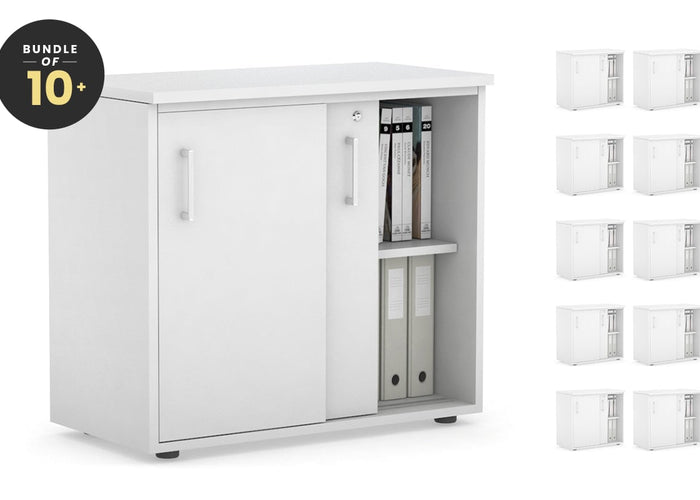 Uniform Sliding Door Credenza - Bulk [800W x 750H x 450D] Jasonl 