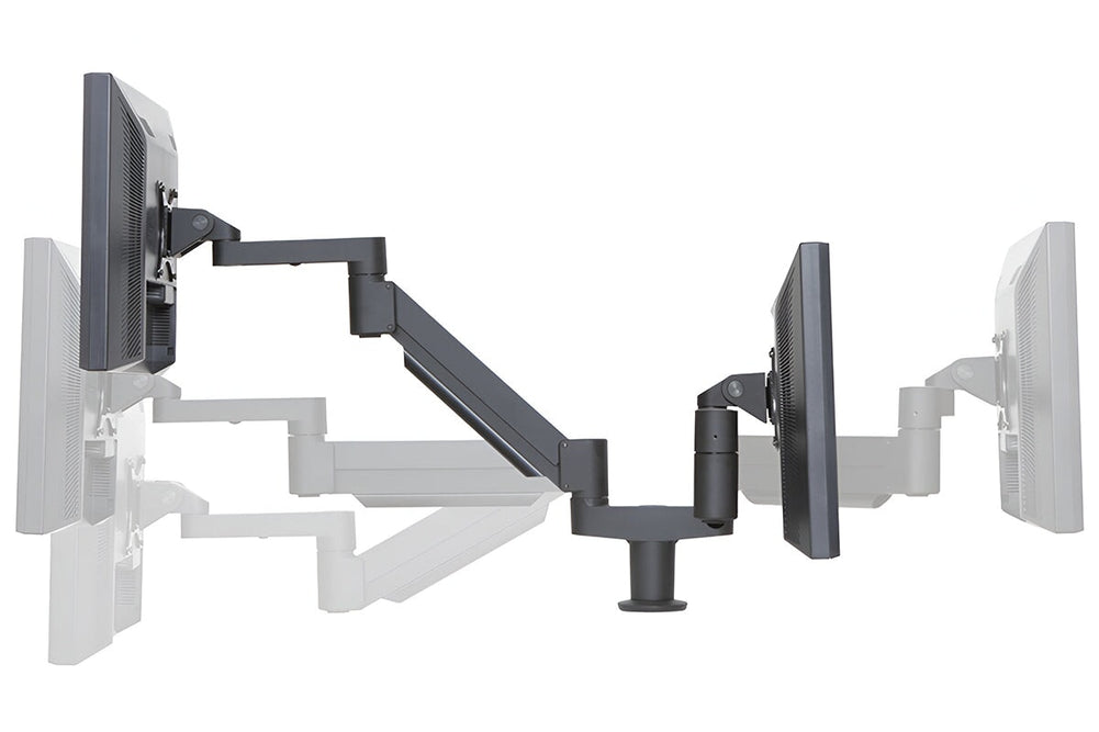 Uplifting 7000-8408 Series Dual Monitor Arm-black  